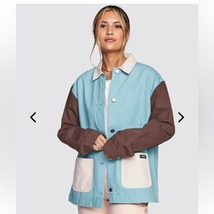 RVCA Womens Chorelist Oversized Jacket